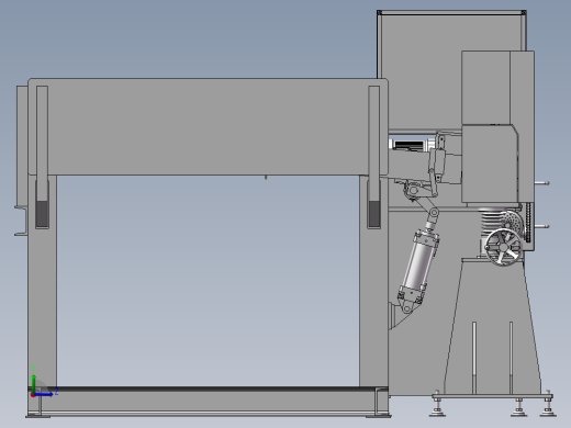 6米钢管送料机左视缩略图