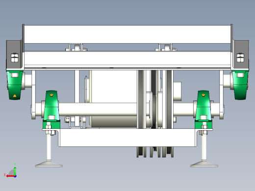 摇摇车底盘驱动机架后视缩略图