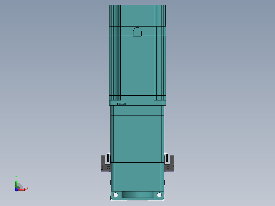 GTA内嵌同步带全封闭GTA5-BW-57步进前视图
