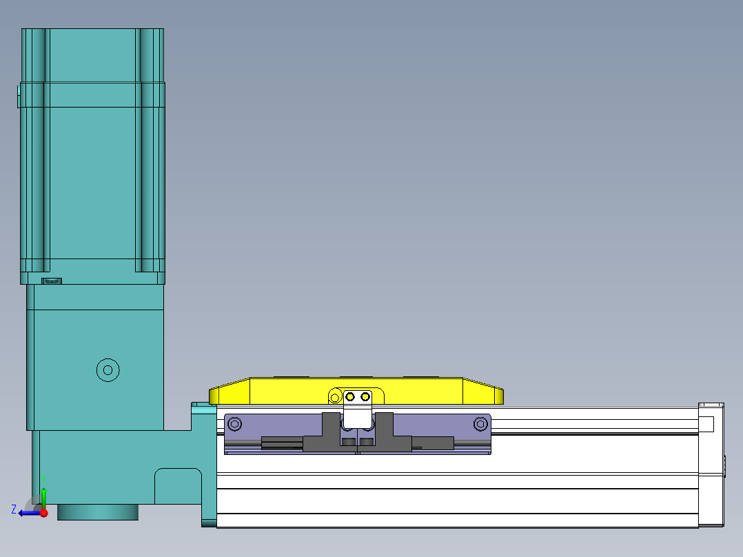 GTA内嵌同步带全封闭GTA5-BW-57步进右视图