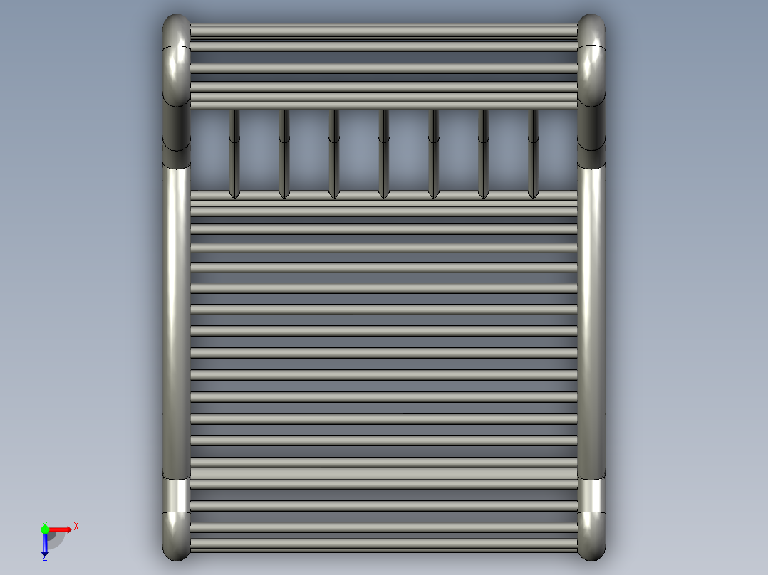 不锈钢座椅俯视图