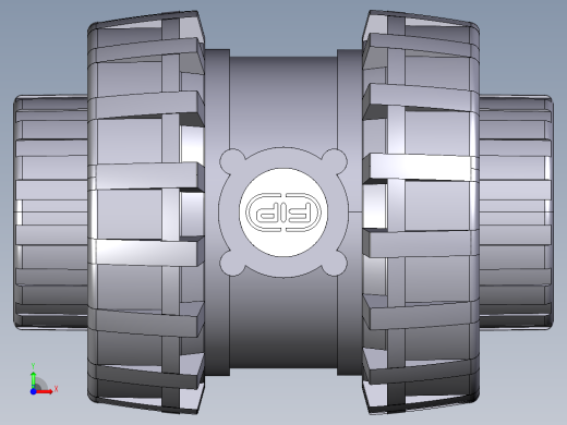 11SSELV 女性端溶剂焊接EasyFit弹簧止回阀，BS系列前视缩略图
