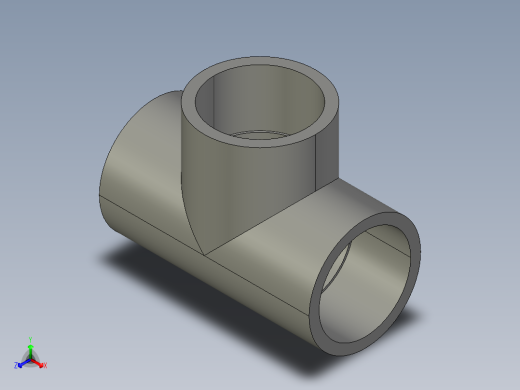 船舶管路系统SeaCor_Tee_SxSxS_37J101025_2.5in