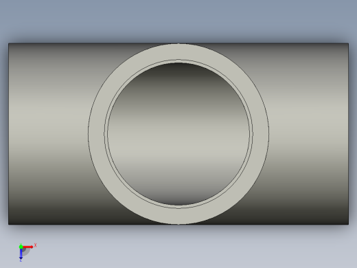 船舶管路系统SeaCor_Tee_SxSxS_37J101025_2.5in俯视缩略图