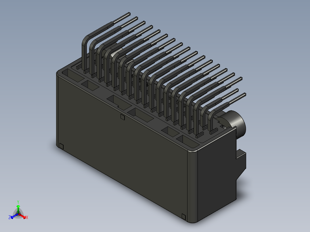连接器AAUS01AP2-032K029主视图
