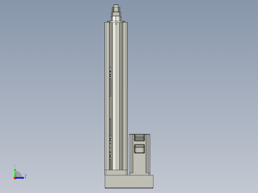 12VZ电动缸-VZ6-S300-BD左视缩略图