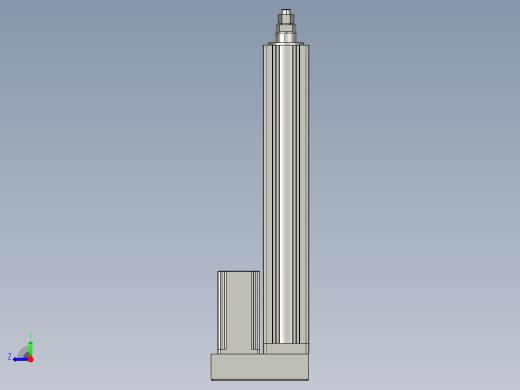 12VZ电动缸-VZ6-S300-BD右视缩略图