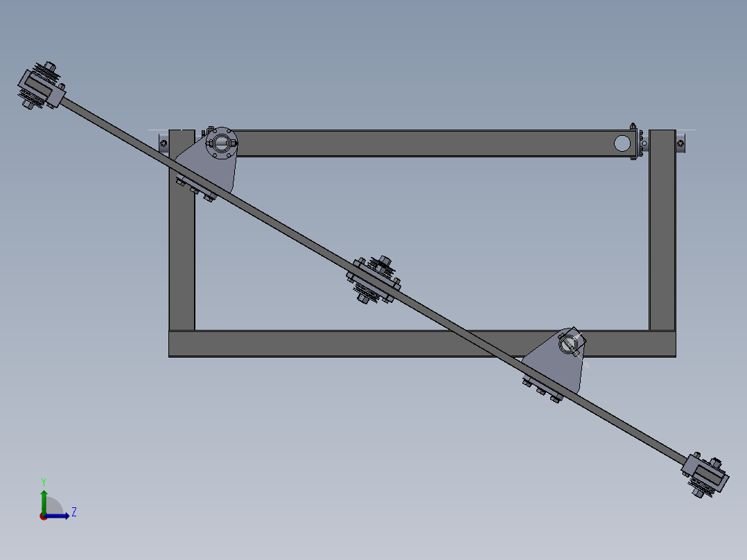 单行牵引式白萝卜收获机611643==80左视图