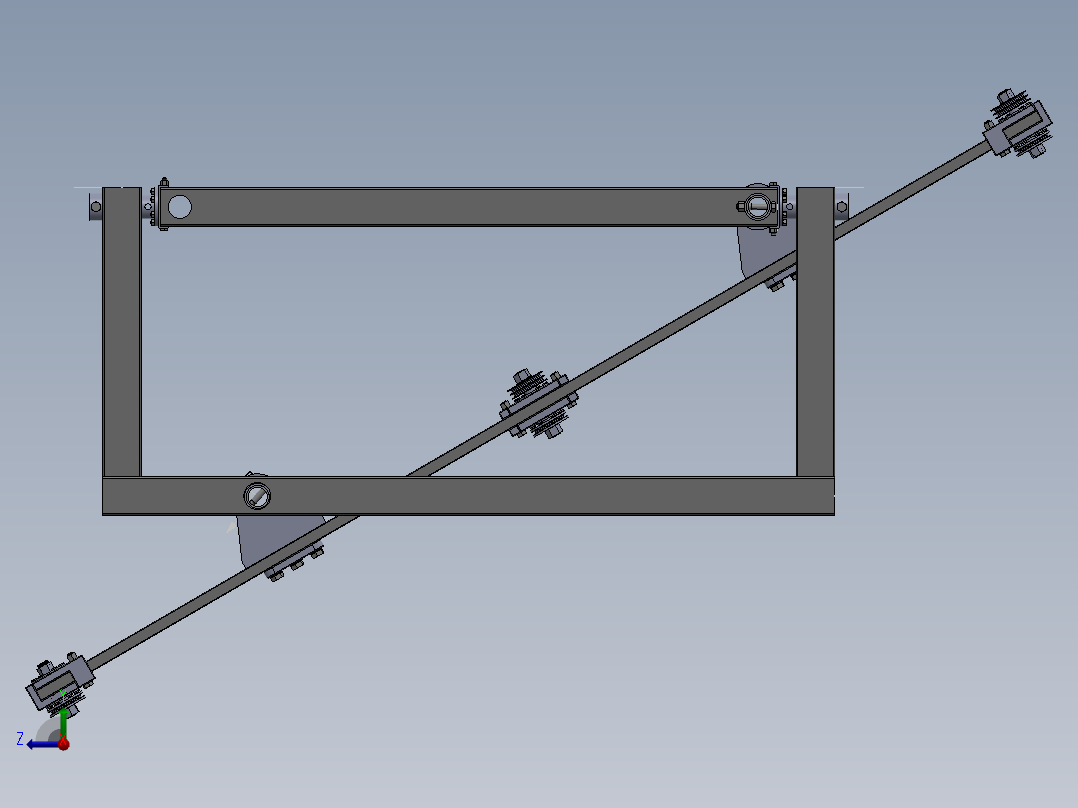 单行牵引式白萝卜收获机611643==80右视图