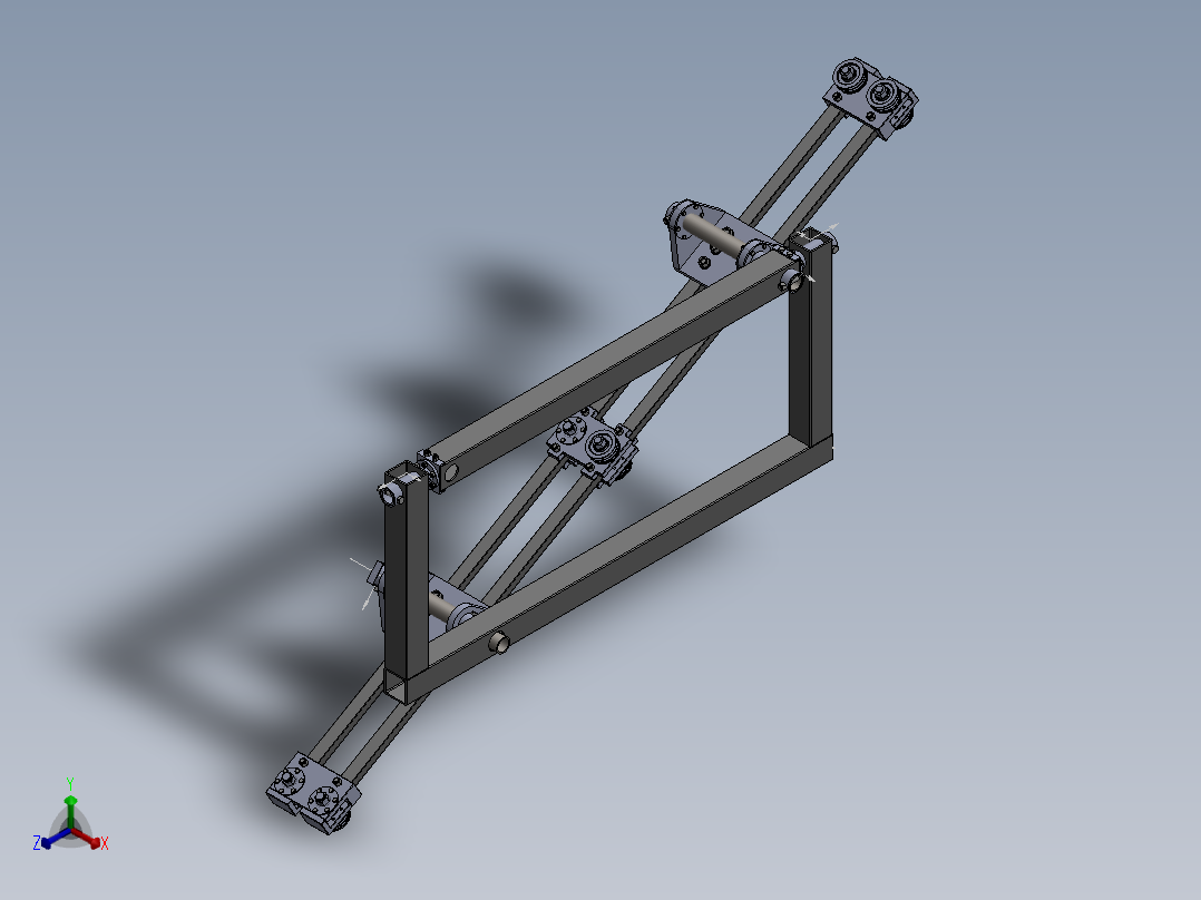 单行牵引式白萝卜收获机611643==80正等轴测图