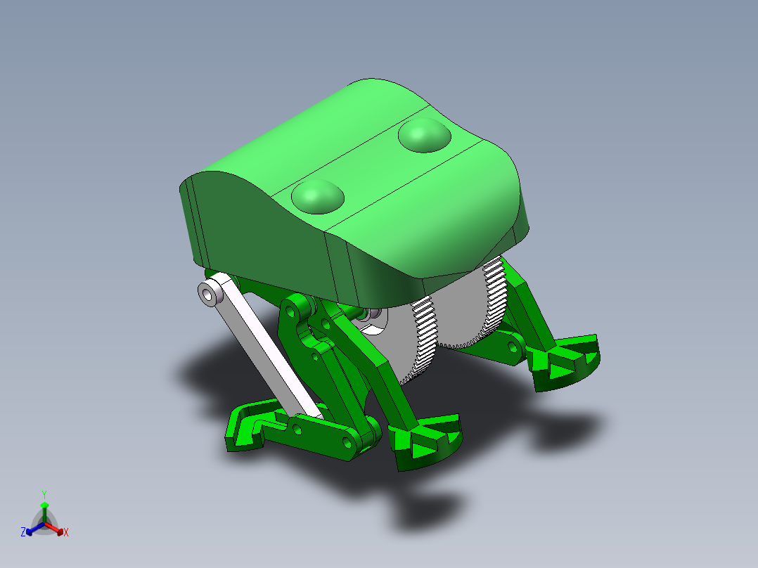 青蛙2正等轴测图