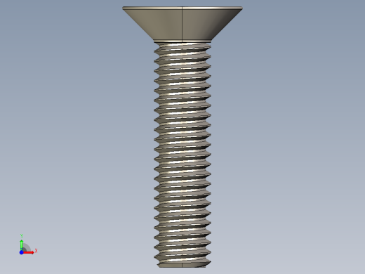 Screw_ISO_10642_M3.5x16_A2.STEP前视缩略图