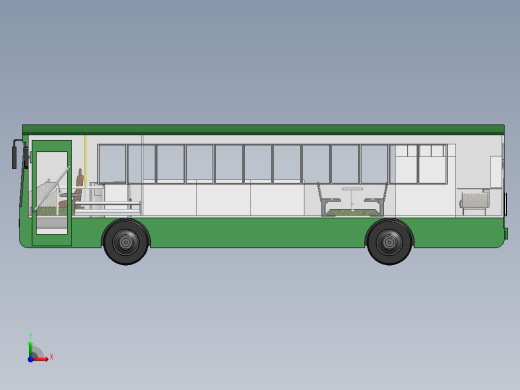 客车、公交车(25)前视缩略图