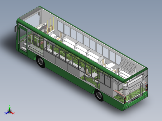 客车、公交车(25)正等轴测缩略图