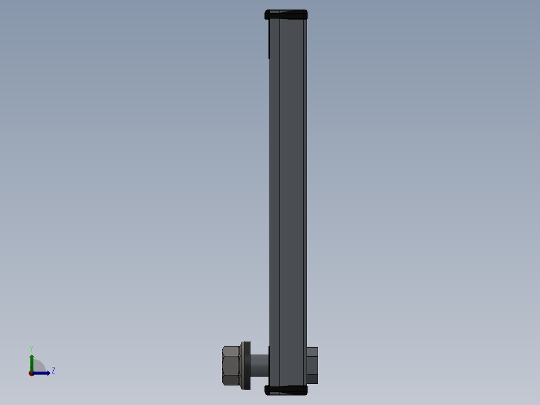 带电动液压闪光装置左视图
