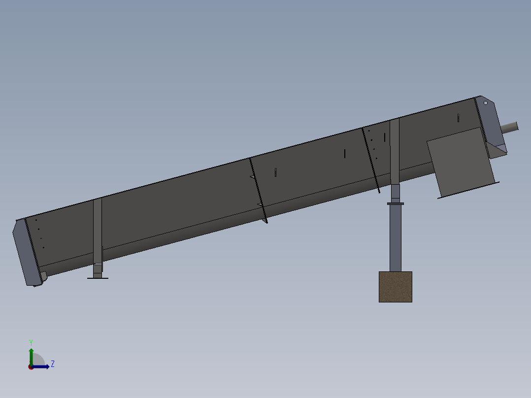 A2004575-木屑计量螺旋左视图