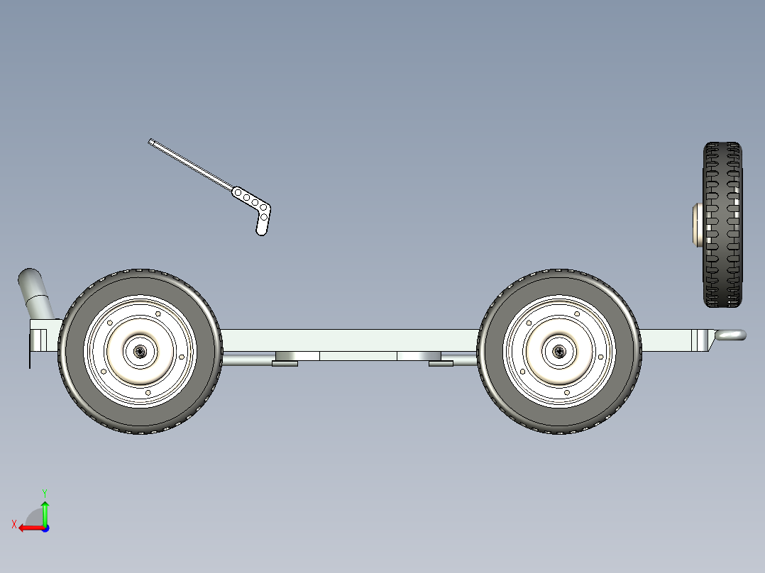 B3003918-吉普车后视图