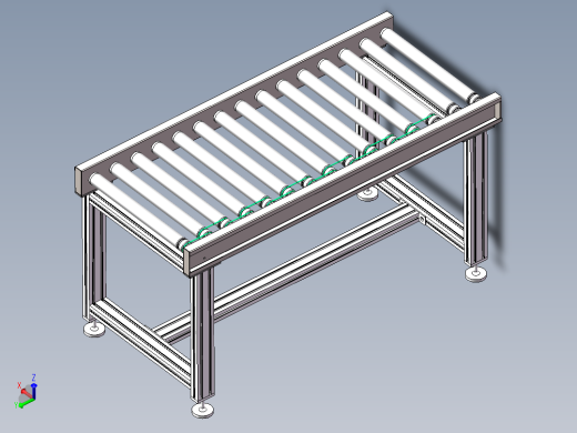O型圈辊筒（宽500长1500高800）