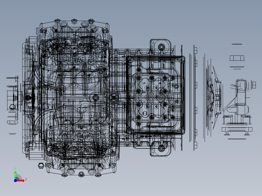 压缩机Dorin H1502CS-H2400CC前视缩略图