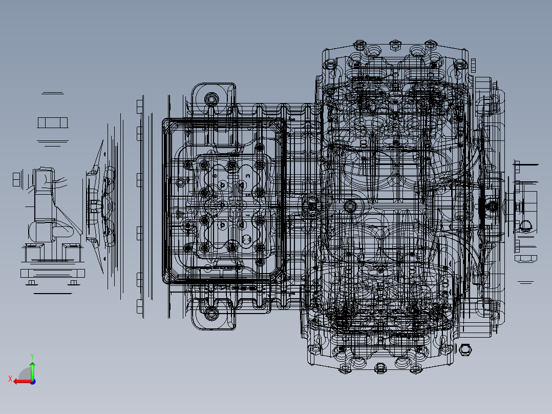 压缩机Dorin H1502CS-H2400CC后视图