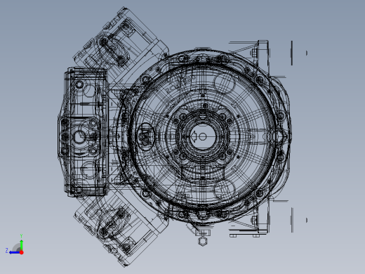 压缩机Dorin H1502CS-H2400CC右视缩略图