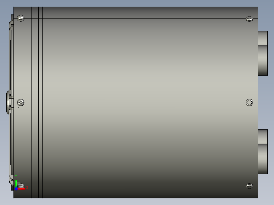 温室循环风机前视图