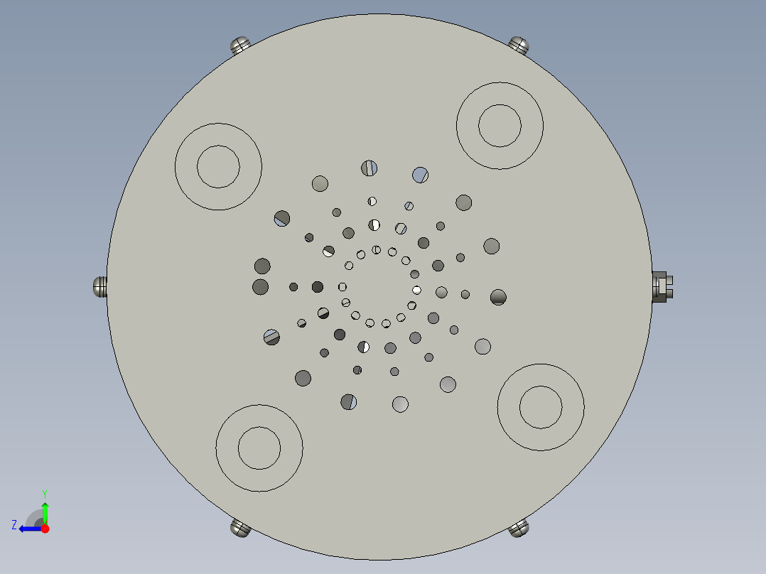 温室循环风机右视图