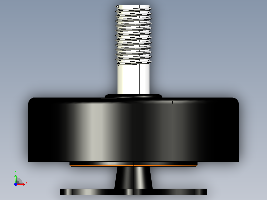 轴飞 AZ2807 电机前视图