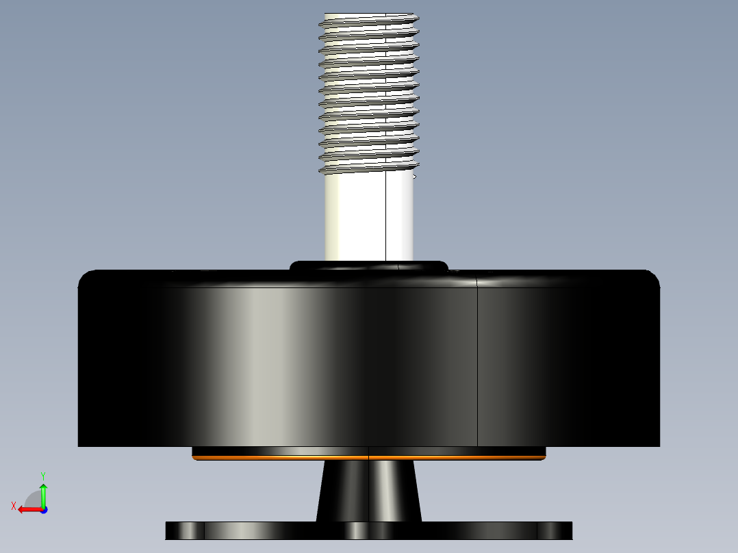 轴飞 AZ2807 电机后视图