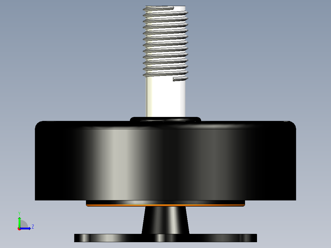 轴飞 AZ2807 电机左视图