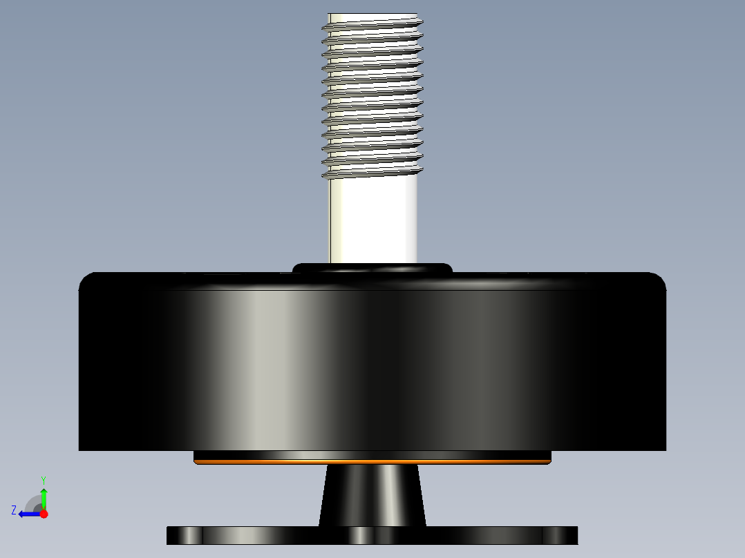 轴飞 AZ2807 电机右视图