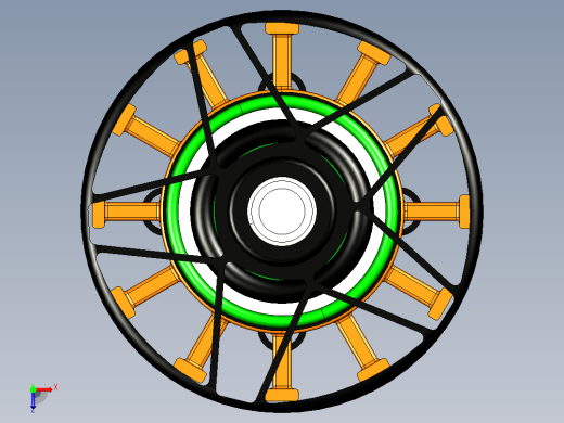 轴飞 AZ2807 电机俯视缩略图