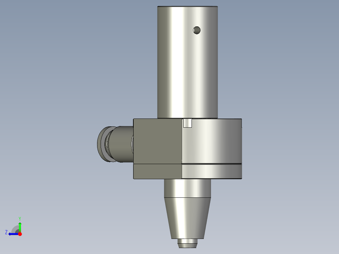 RV-1吸气转配图右视图