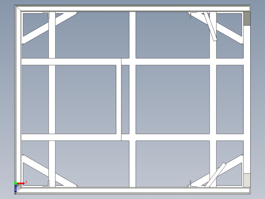 GOLF A6天窗料架俯视缩略图