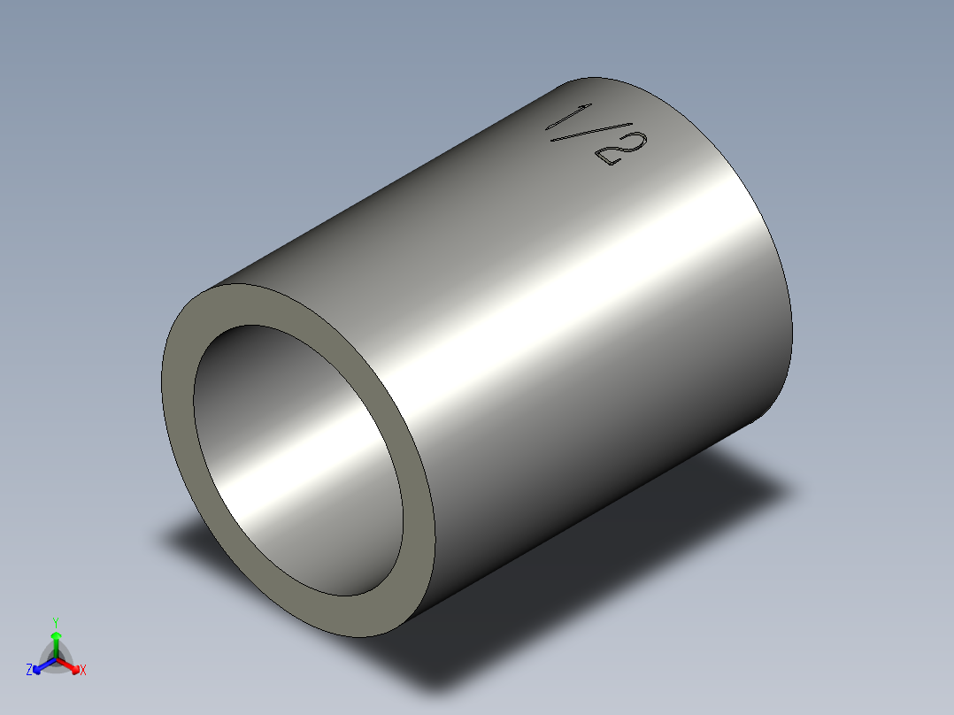 P127-4分牙主视图