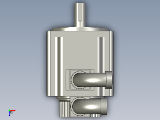 台达15KW电机俯视缩略图