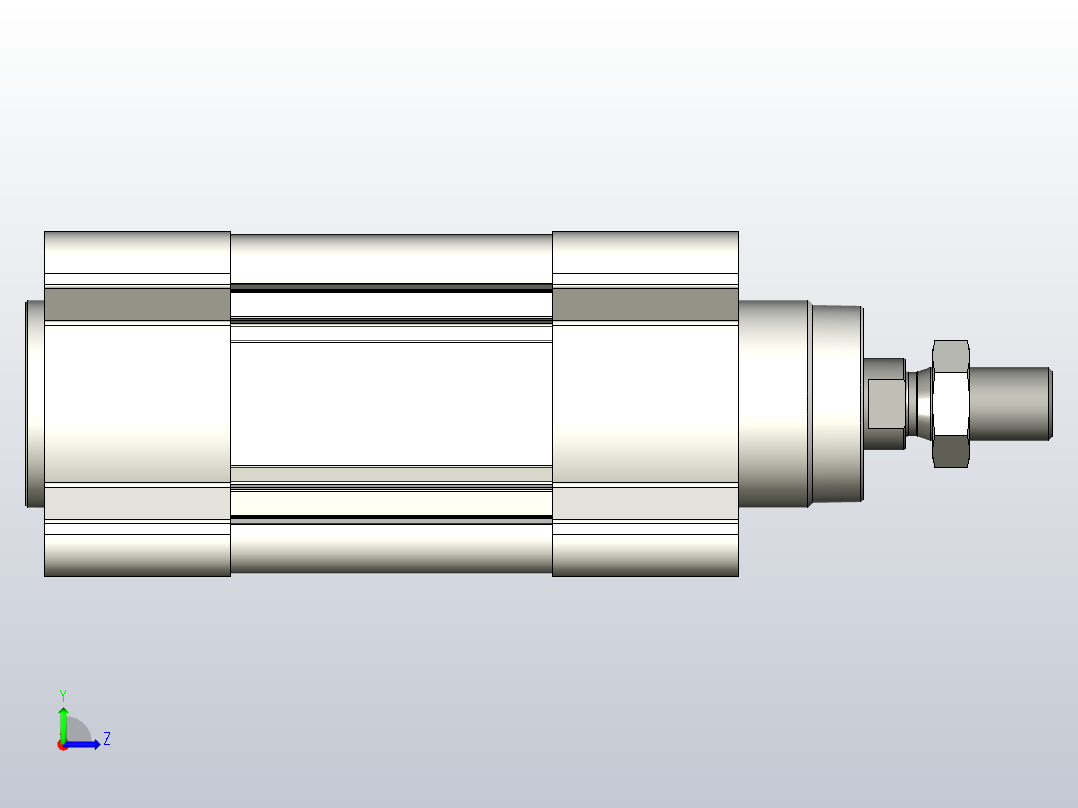 FESTO气缸DSBC-63-30-D3-PPVA-N3---_0_左视图