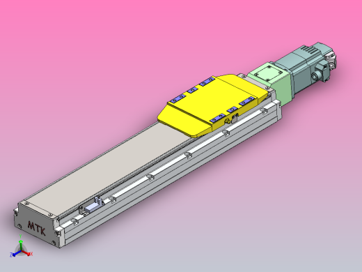 内嵌式螺杆 GTH12-400W伺服[GTH12-L20-350-BC-S400W-C2-N]丝杆滑台模组西门子马达