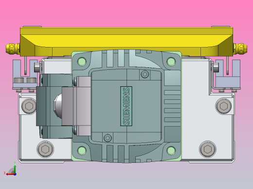 内嵌式螺杆 GTH12-400W伺服[GTH12-L20-350-BC-S400W-C2-N]丝杆滑台模组西门子马达后视缩略图