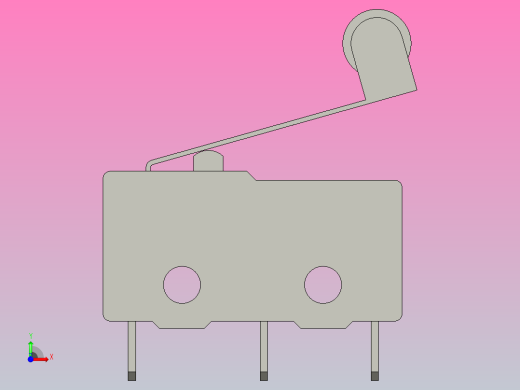 微型限位开关前视缩略图