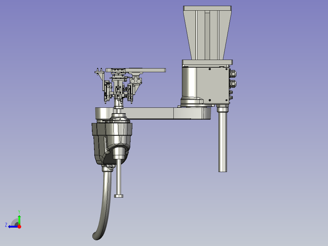 cC-03S1上料机械手(默认-_flexible1)右视图