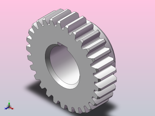 圆柱齿轮29×2