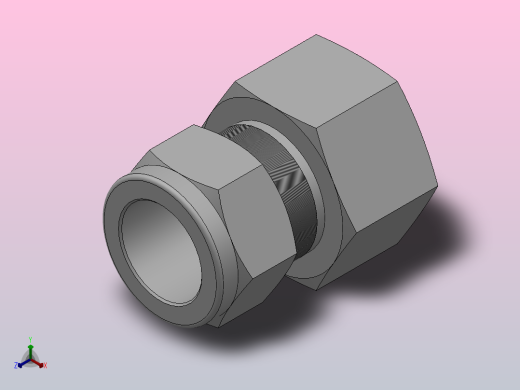 EFMT NPT 接头[EFMT20M-12N]正等轴测缩略图