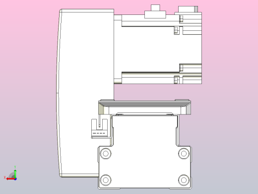 皮带直线轴双滑块型TPA-GCBS-80-P60-L500-RU-M20-N3后视缩略图