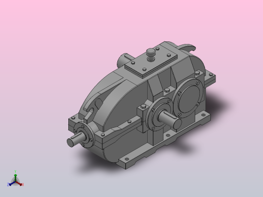DBY型圆锥圆柱齿轮减速器[DBY315-4 S]