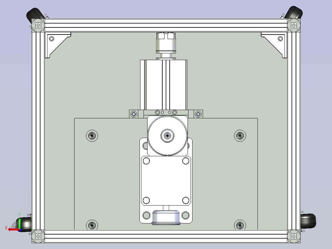 油泵封边机后视图