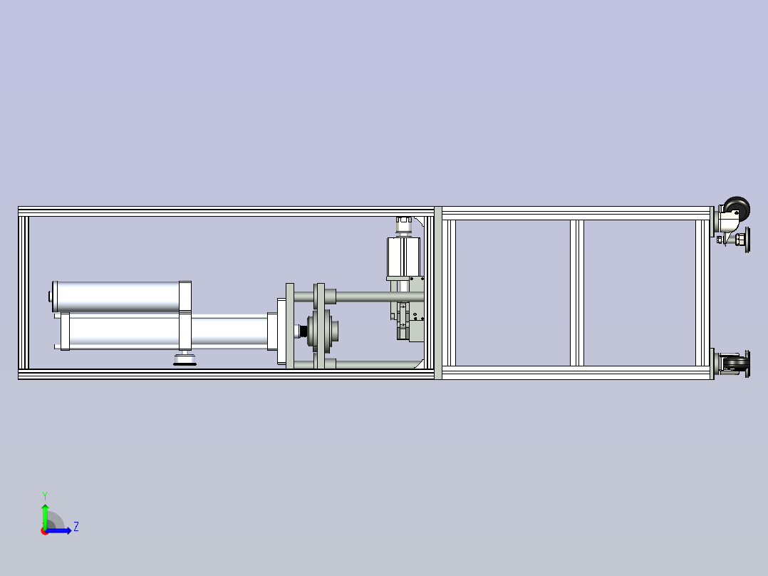 油泵封边机左视图
