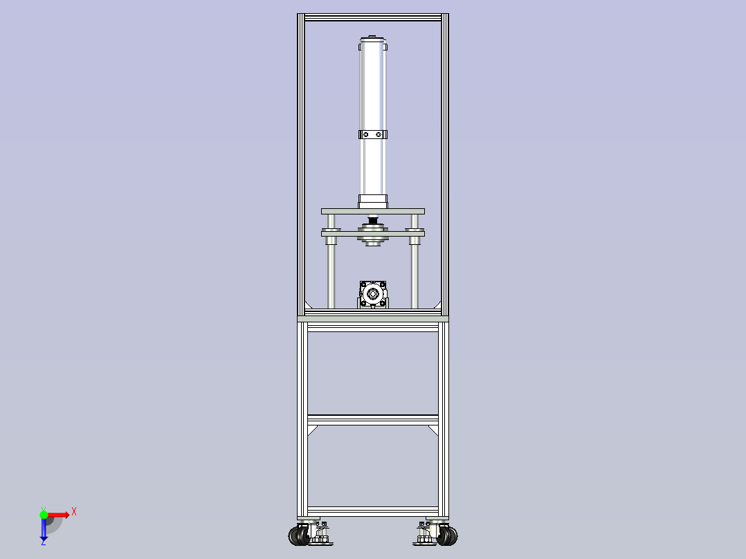 油泵封边机俯视图