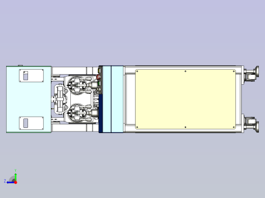 自动绕线机模型3D图右视缩略图