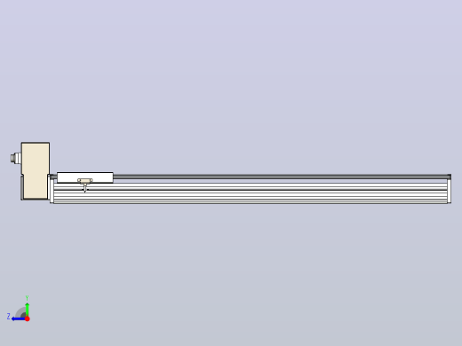 皮带直线轴半封闭可选导轨TPA-HNB-220D-176-L1250-RU-C-P1K-N3右视缩略图